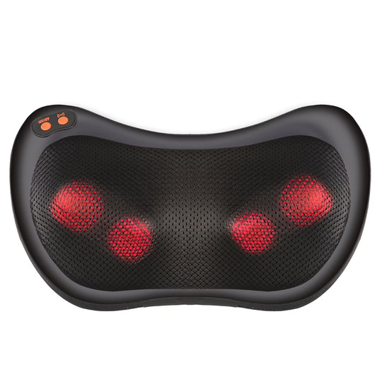 Shitasu Massager Pillow with Heat for Shoulder, Back, Neck, Deep Tissue
