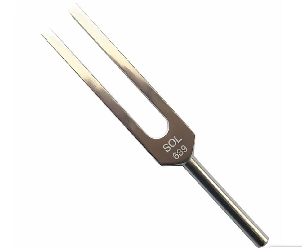 9Pcs Tuning Fork Set Tool for Sound Healing Therapy Kit